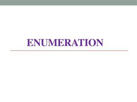 Image result for Example Instruction for Enumeration Examples