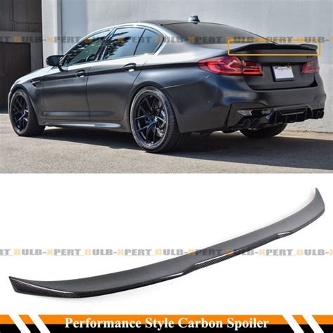 Buy FOR 2017-2021 BMW G30 G38 530i 540i F90 M5 COMP STYLE CARBON FIBER ...