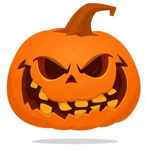 Scary Jack O Lanterns Cartoon