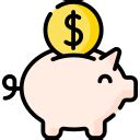 Piggy bank Icons & Symbols