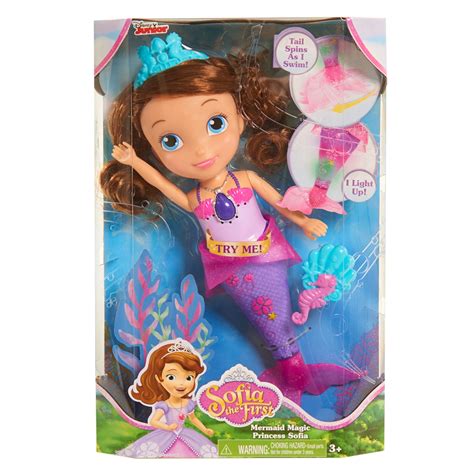 Buy Disney Junior Sofia the First Mermaid Magic Princess Sofia Toy Doll ...