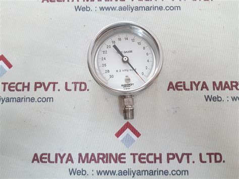 Ashcroft 0.2 inhg subd test gauge – Aeliya Marine Tech