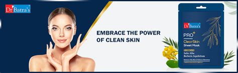 Buy Dr Batra's PRO+ Clear Skin Sheet Mask (25 g) Online at Low Prices ...