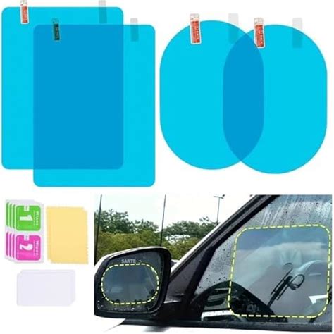 SARTE Car Anti Fog Film Car Rearview Mirror Films Anti-Rain Fog ...