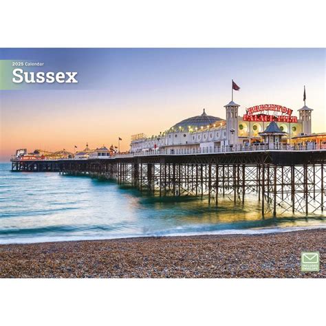 Sussex A4 Calendar 2025 (PFP) : Amazon.in: Office Products