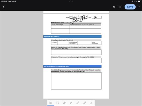 What are Natural Rights? (7:15-7:55) List the Natural Rights Define what