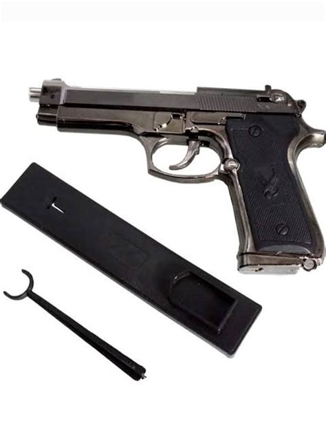 WBD Antique Red Flame Metal and Plastic Body Heavyweight Refillable ...