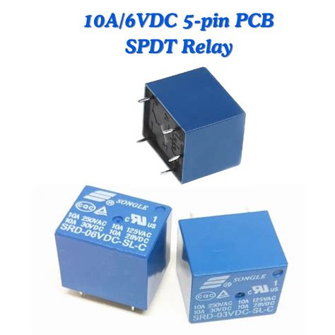 Buy High Power Switch 5-Pin PCB Mount Relay | Makerbazar