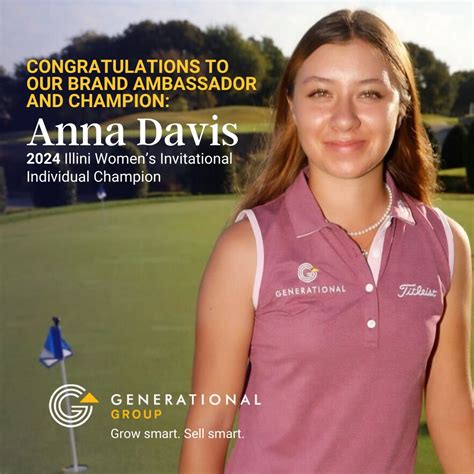 Congratulations to our brand ambassador, Anna Davis, for becoming the ...