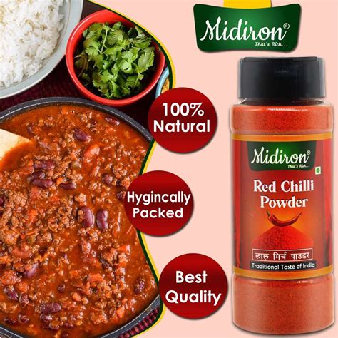 Midiron Ginger Powder (80g), Garlic Powder (80g), Red Chilli Powder ...