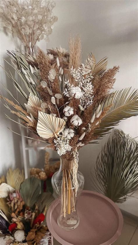 Fall dried floral arrangement montecito no 1 bouquet – Artofit