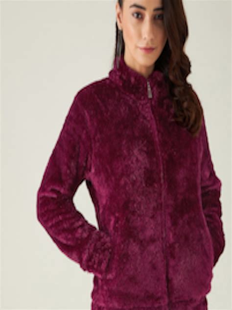 Buy Modeve Long Sleeves Stand Collar Lightweight Open Front Jacket With ...