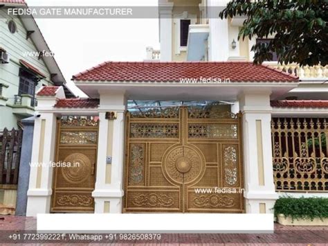 Compound Gate Compound Design Gate Contemporary Metal Side Gates ...