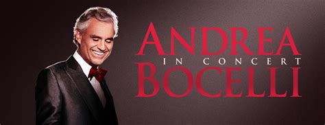 Conciertos Andrea Bocelli - Giras Conciertos 2022-2023