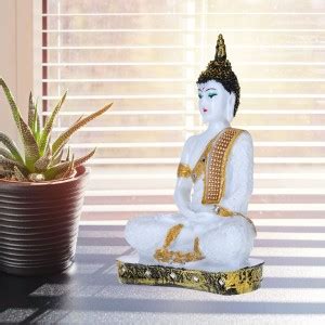 GW Creations Beautiful Lord Gautam Buddha in Meditating Position Statue ...
