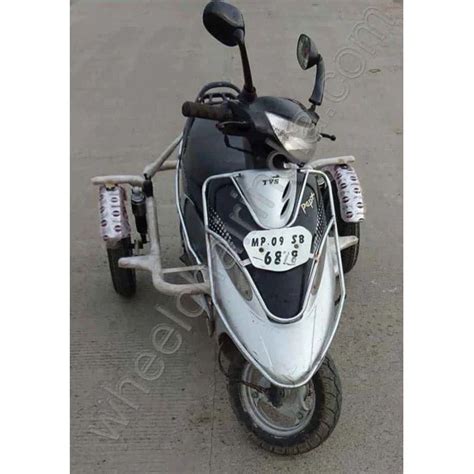 Buy Scooty Pep Plus Side Wheel Attachment Kit for Handicapped Person ...