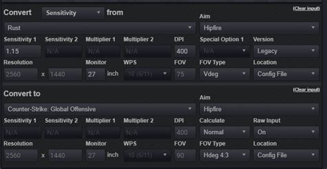 Image result for Rust Input Sensitivity Command