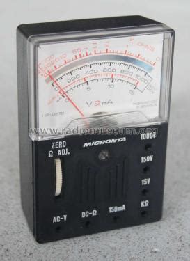 Image result for Micronta 8 Range Multitester