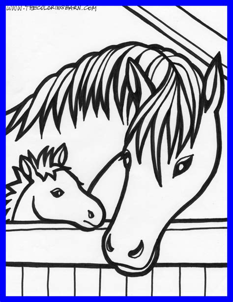 Real Horse Coloring Pages To Print at GetDrawings | Free download