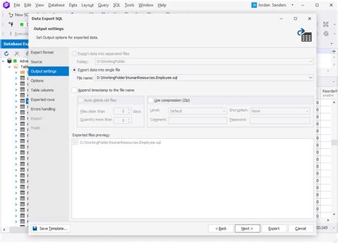 Image result for Export SQL