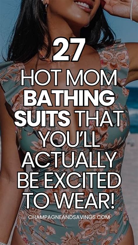 The Best Mom Friendly Bathing Suits That Are Actually Cute — Champagne ...