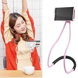 SPYKART Newest Neck Lazy Cell Phone Holder -Flexible Adjustable Hands ...