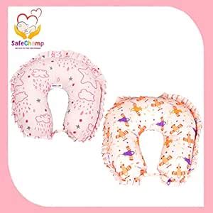 SafeChamp Skyler Baby Travel Pillow, Infant Head and Neck Support ...