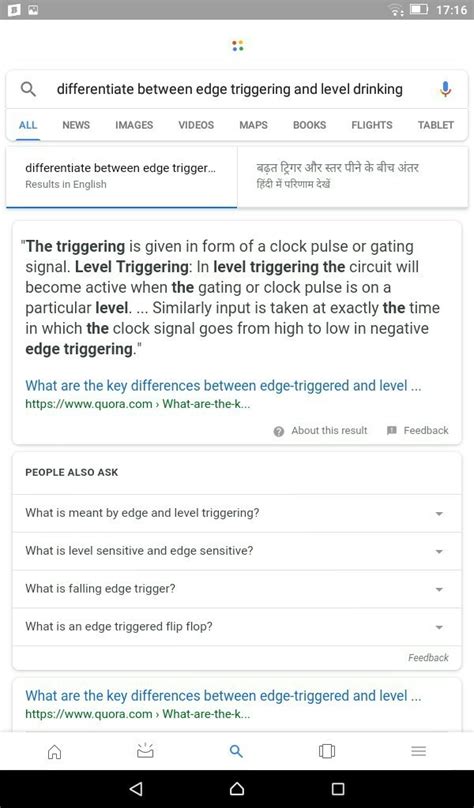 Difference between edge triggering and level triggering - Brainly.in