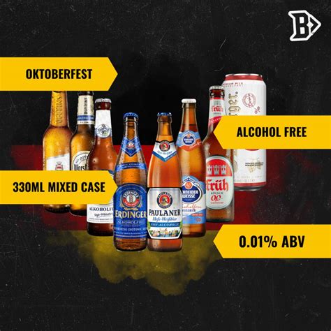 Oktoberfest Alcohol Free Non Alcoholic Beer Mixed Case With Eight Beers ...