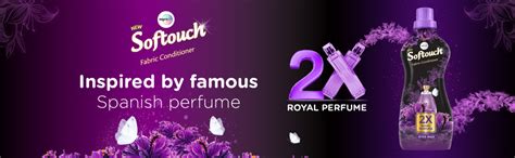 Softouch 2X Royal Perfume Fabric Conditioner, 800ml + 200 ml Free ...