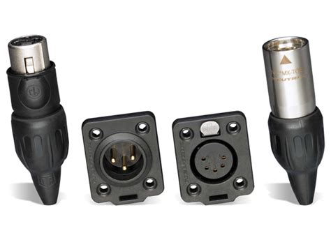 XLR TOP Heavy Duty Sealed Connectors - Neutrik | Mouser