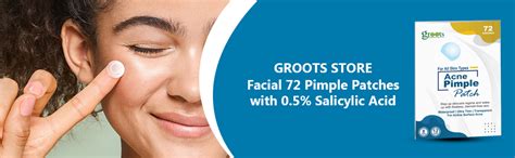 Groots Hydrocolloid Acne/Pimple Patch for Face | Absorbs Pus, Pimple ...