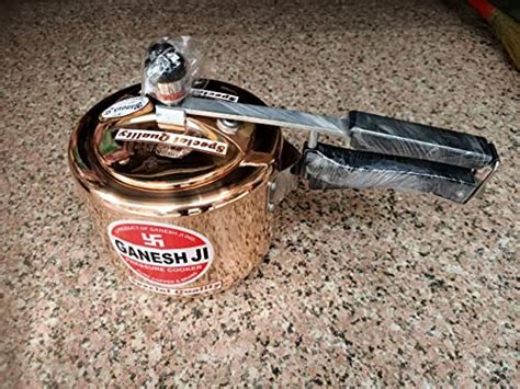 Moti Metal Industries MMI Heavy Quality Pure Copper Inner Lid Cooker ...