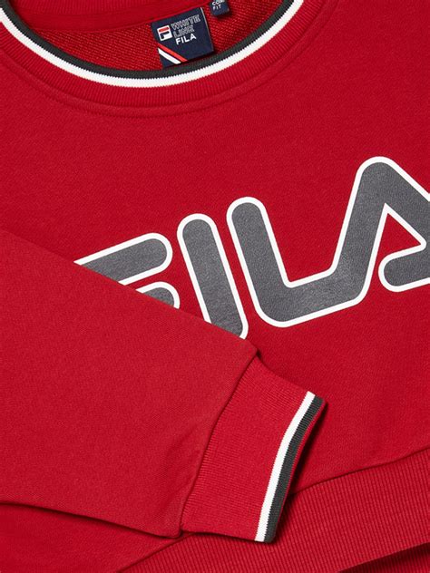 Buy Fila Red Peacoat Hailey Bieber2 Women's Sweatshirts @ Rs 8499 ...