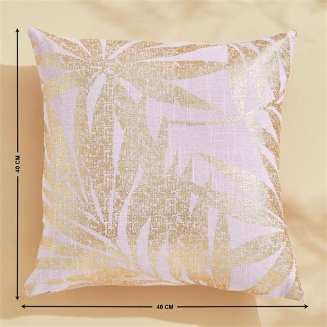Buy Celestial Set of 2 Foil Print Cushion Covers - 40x40cm from Home ...