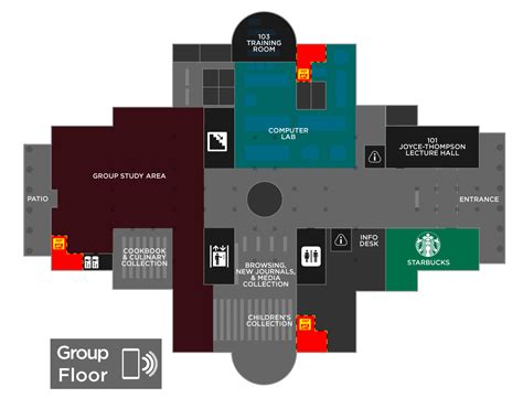 TWU Libraries Floor Maps