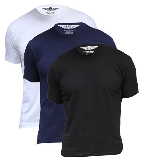 Buy Scott International Men's Pack of 3 Biowash Round Neck T-Shirts at ...