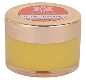 Buy NATUUR Orange Lip Balm - Hydrated, Fuller Lips, 15 g Online at Low ...