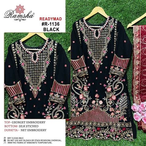 Ramsha R 1136 Pakistani Ready Made Suits Collection