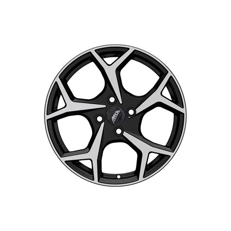 UNO Minda W1D183-000M00 16 inch Car Alloy Wheel, PCD 100, 4 Hole, Black ...