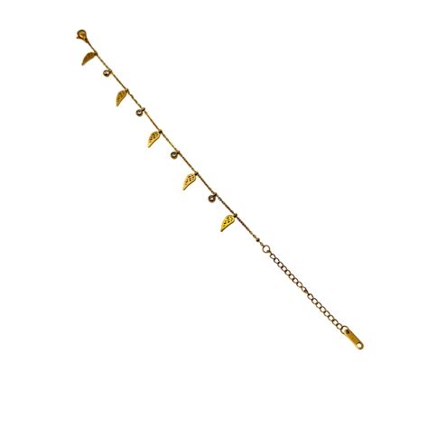 Golden Angel Wing Charm Bracelet – Krystal Jewels