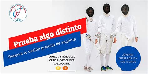 Clase gratuita de esgrima para jóvenes, Centro Deportivo Río Esgueva ...