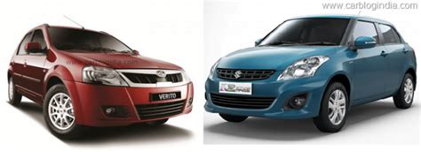 New Mahindra Verito Vs Maruti Swift Dzire– Battle Of Entry Level Sedans ...