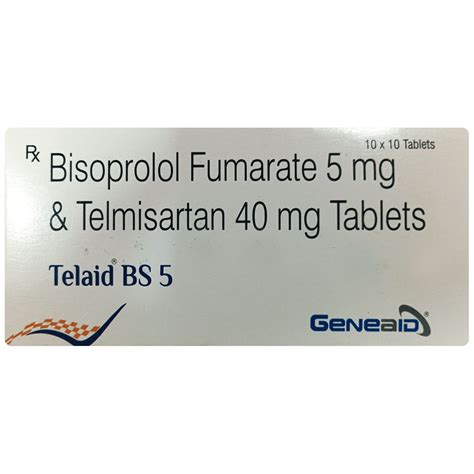 Telaid BS 5 Tablet | Uses, Side Effects, Price | Apollo Pharmacy