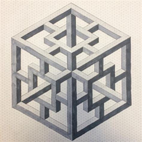Isometric Drawing Using Dot Paper 的图像结果