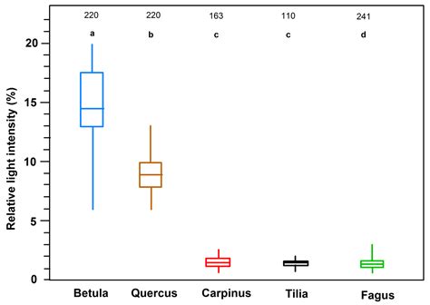 Leaf and Crown Optical Properties of Five Early-, Mid- and Late ...