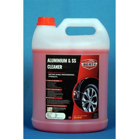 BERTY Aluminium & SS cleaner Instant Shine Professional Strength ...
