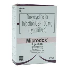 Microdox 100 mg Injection | Uses, Side Effects, Price | Apollo Pharmacy