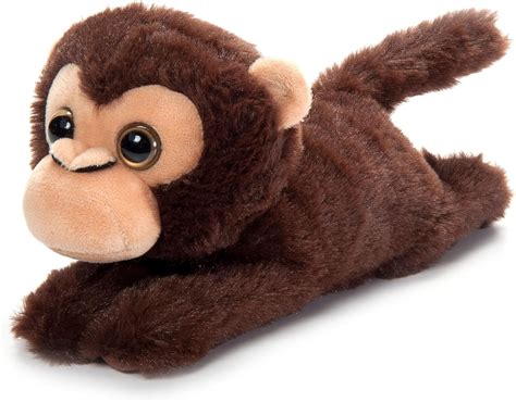 Amazon.com: The Petting Zoo Monkey Stuffed Animal Plushie Slap Bracelet ...