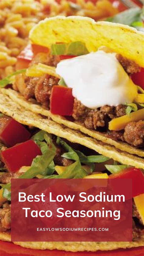 Low Sodium Taco Seasoning | Heart Healthy Recipes